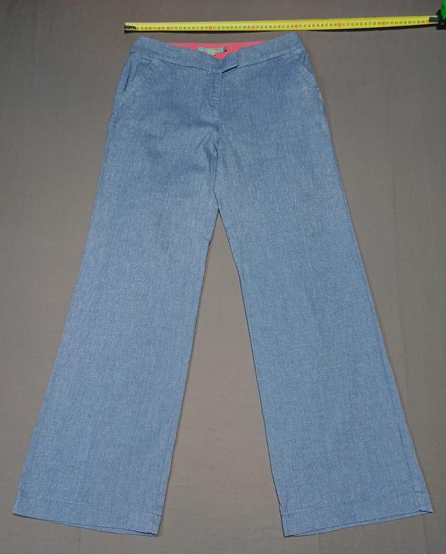 Femme Boden Pantalon Gris Coton XS