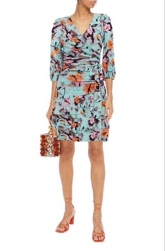 Women Diane Von Furstenberg Dress Multicolor XXS