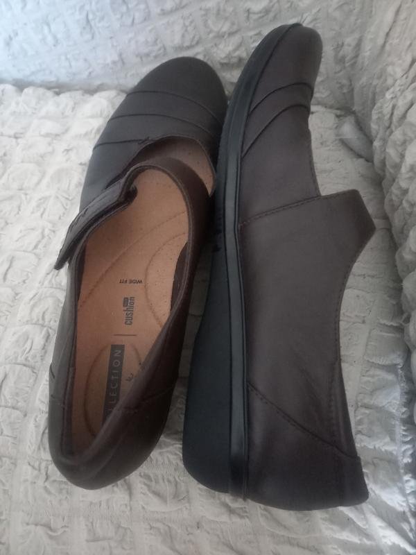 Femme Clarks Talons Marron Cuir 42