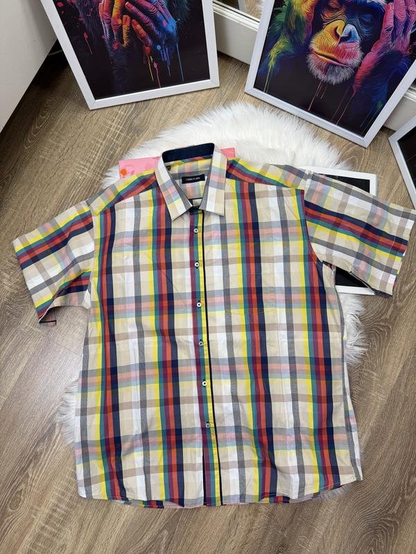 Homme Cerruti Chemise Multicolore XXL