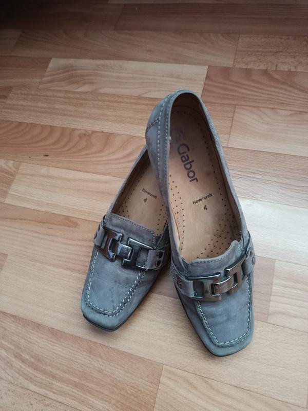 Donna Gabor Tacchi Grigio Nubuck 37