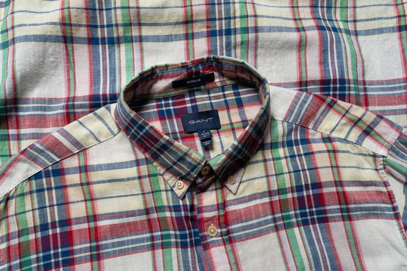 Мужской Gant Рубашка Разноцветный  L