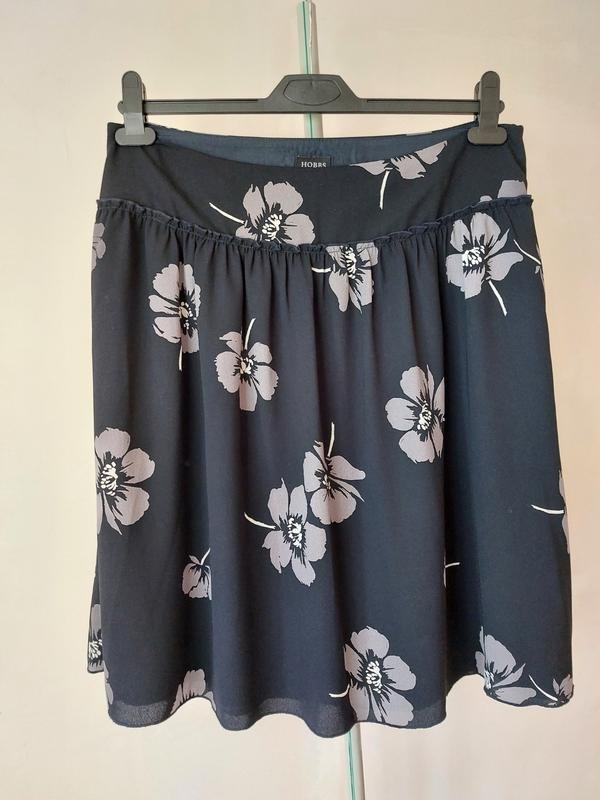 Women Hobbs Skirt Grey Polyester 50