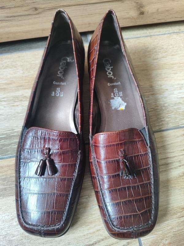 Donna Gabor Mocassini Marrone Pelle 41