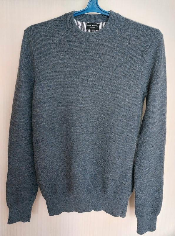 Damen Club Monaco Pullover Grün Kaschmir XS-S