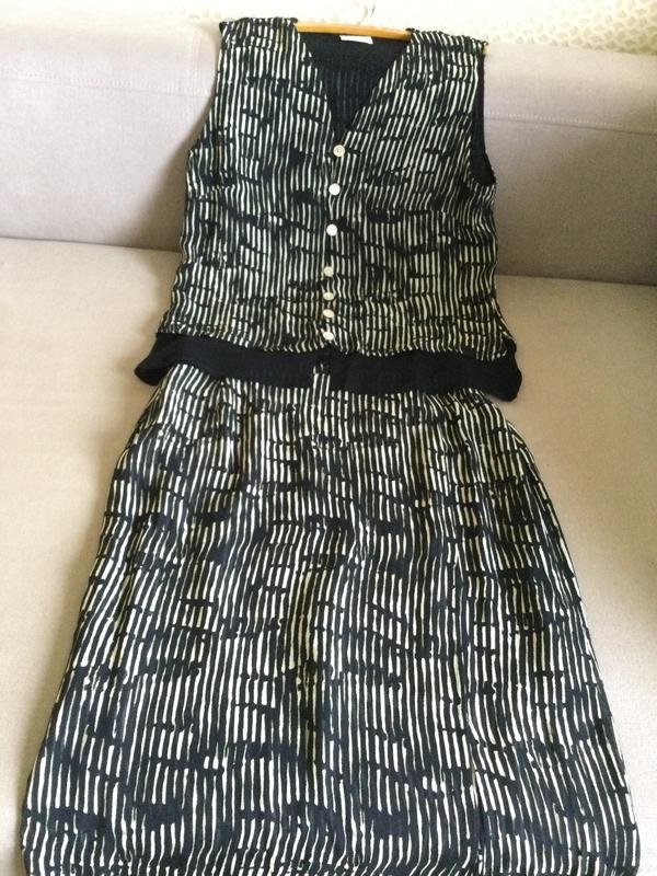 Damen Betty Barclay Anzug Schwarz Viskose 38