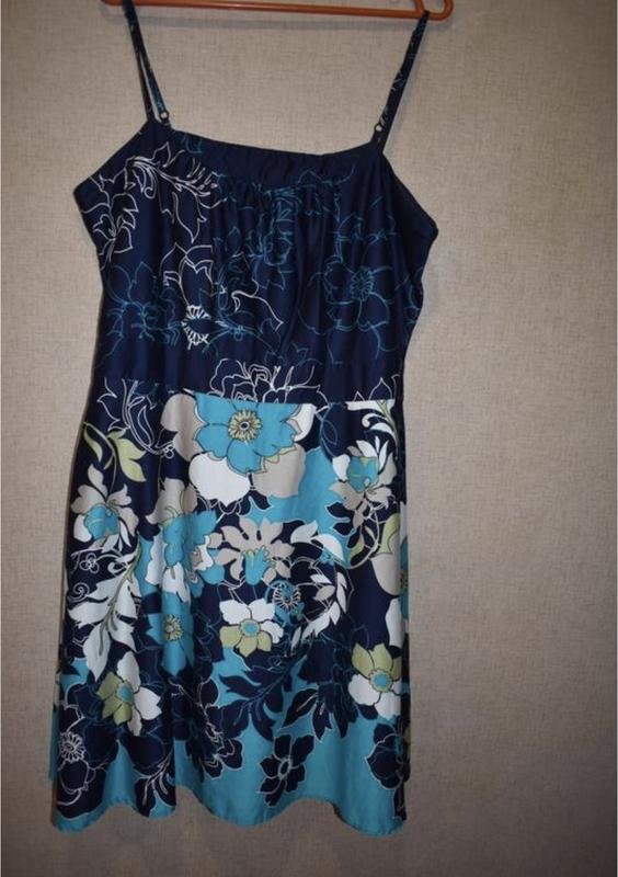 Women Jessica (C&A) Dress Navy Cotton 44