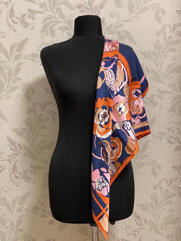 Donna Christian Dior Sciarpa Multicolore 75x77 cm