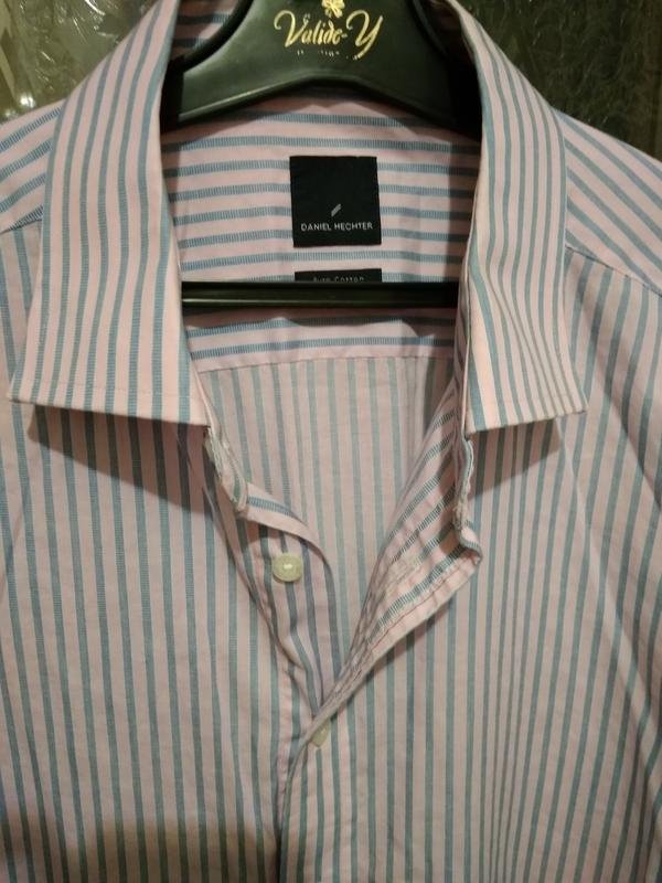 Мужской Daniel Hechter Сорочка Голубой 46 / 3XL /