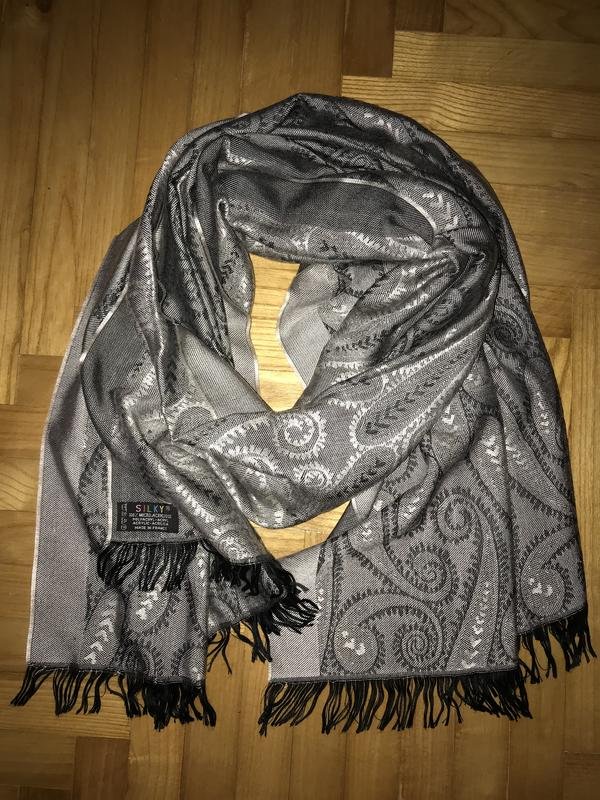 Femme Le Silla Écharpe Grise Taille Unique