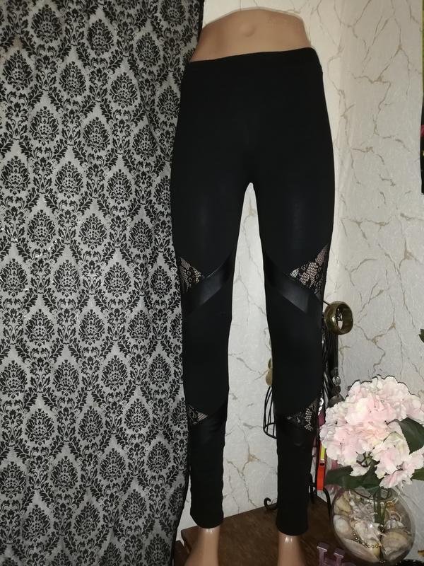 Женские Calzedonia Лосины Чёрные 36 / S / 44