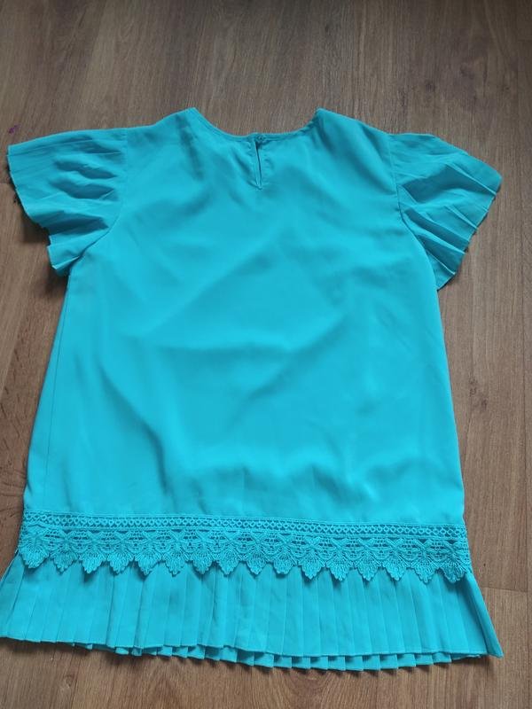 Женская Blumarine Рубашка Бирюзовая 38 / M / 46