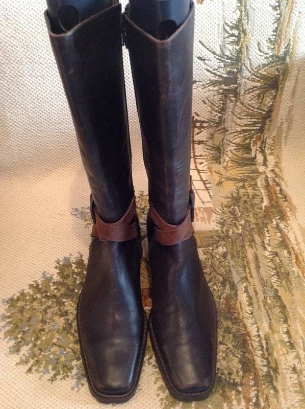 Donna Burberry Stivali Marrone Pelle 39