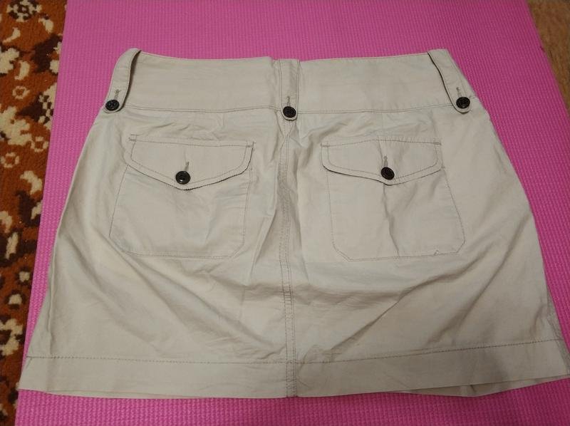 Женская Polo Jeans Юбка Бежевый Хлопок 38