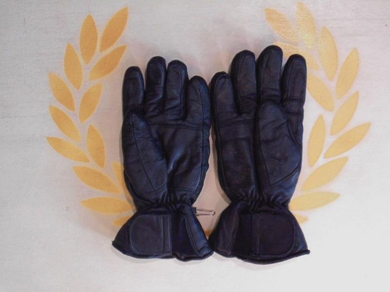 Unisex Belstaff Guanti Neri Pelle Altro