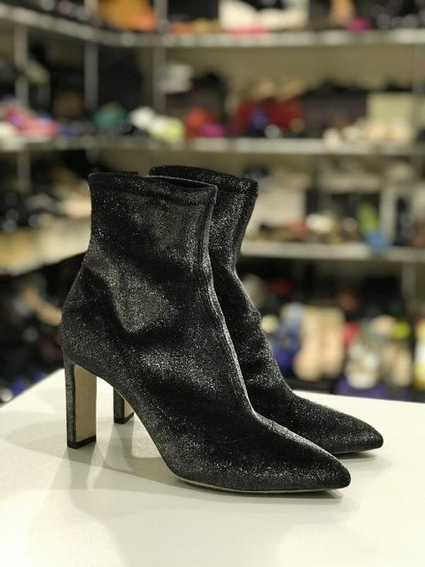 Женские Jimmy Choo Ботинки Серый 39,5
