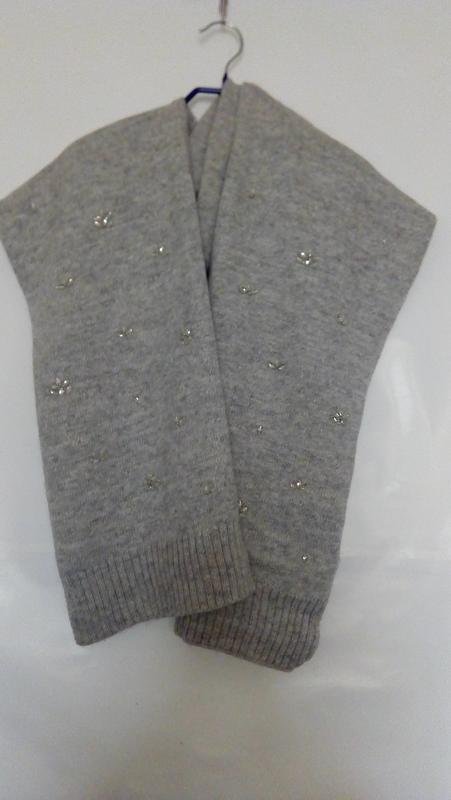 Femme Banana Republic Écharpe Grise Laine Taille