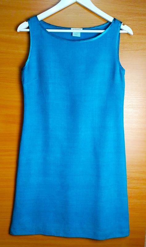 Женское Claudie Pierlot Платье Голубое Шёлк 38 / M