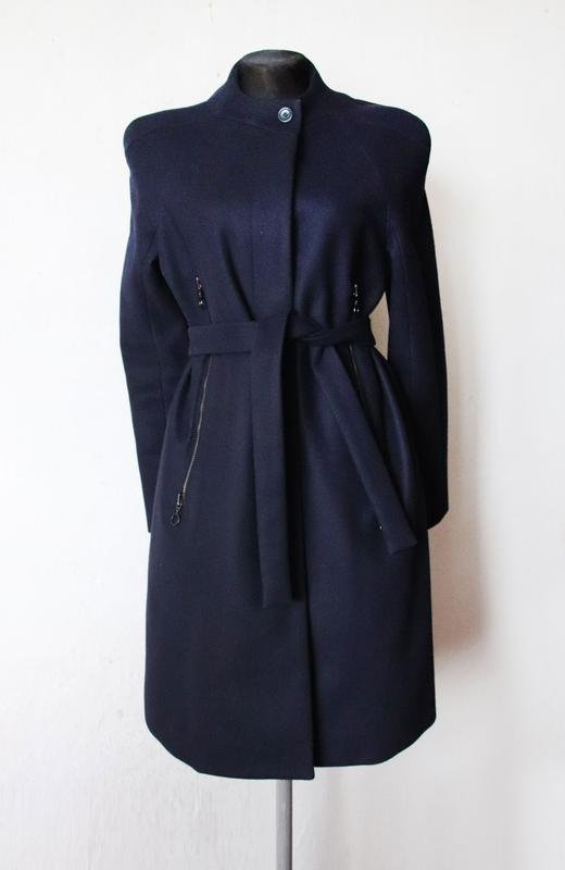 Women Cacharel Coat Black Wool 38