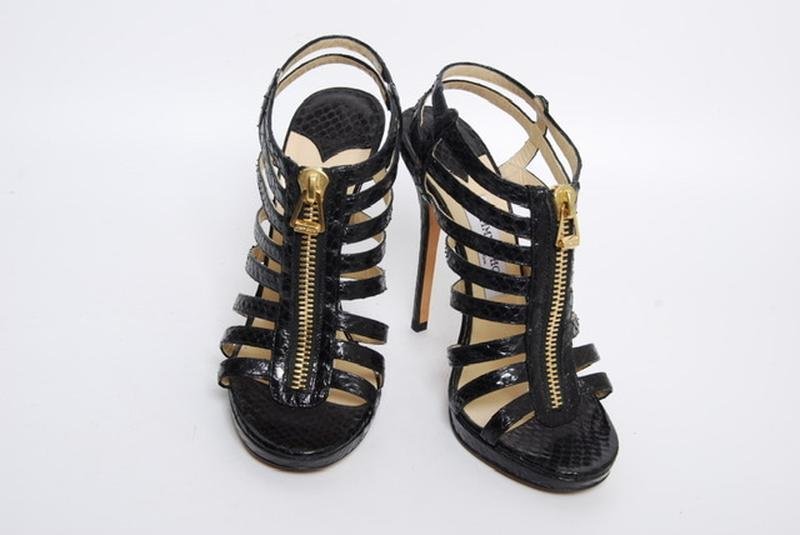 Женские Jimmy Choo Босоножки Чёрный 39