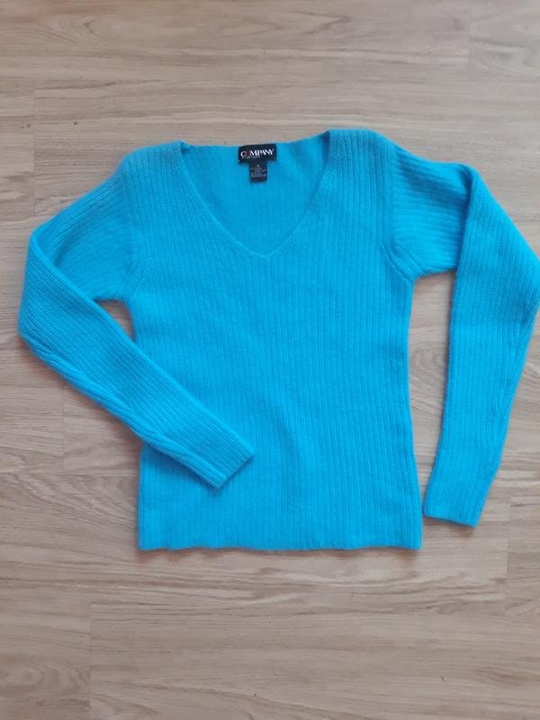 Женский C.P. Company Свитер Бирюзовый Нейлон 38 /