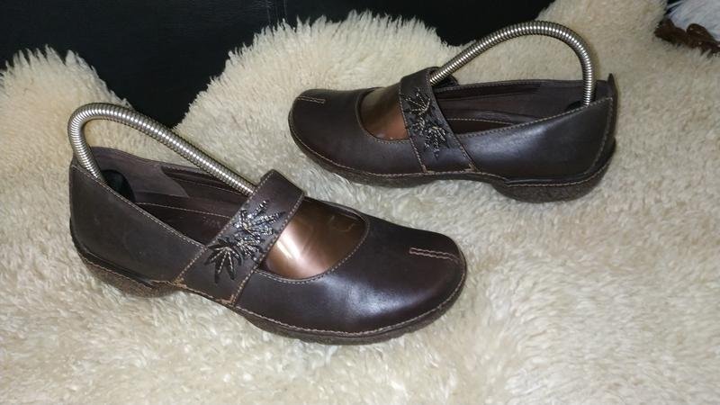 Donna Clarks Tacchi Marrone 38