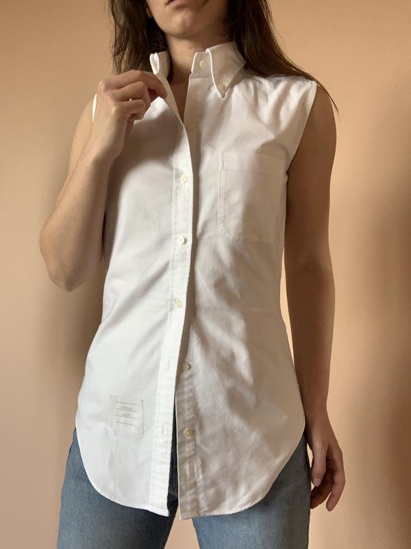 Femme Thom Browne Chemise Blanche 38 / M / 46