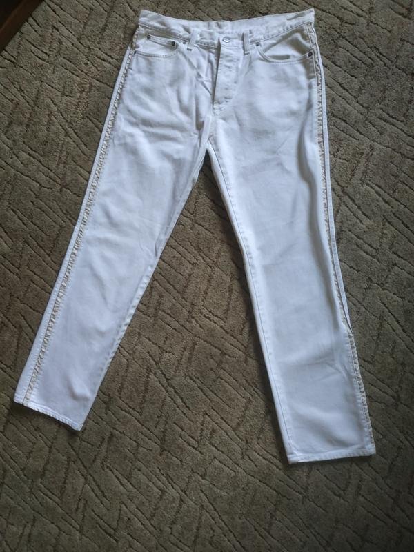 Homme Iceberg Jeans Blanc Coton 32 / M / 46
