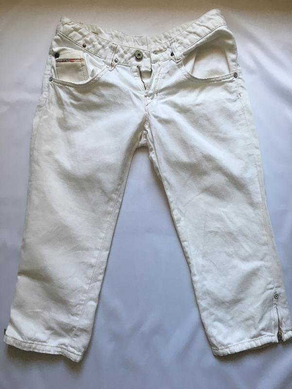 Donna Diesel Pantaloni Bianchi 32 / XXS / 40