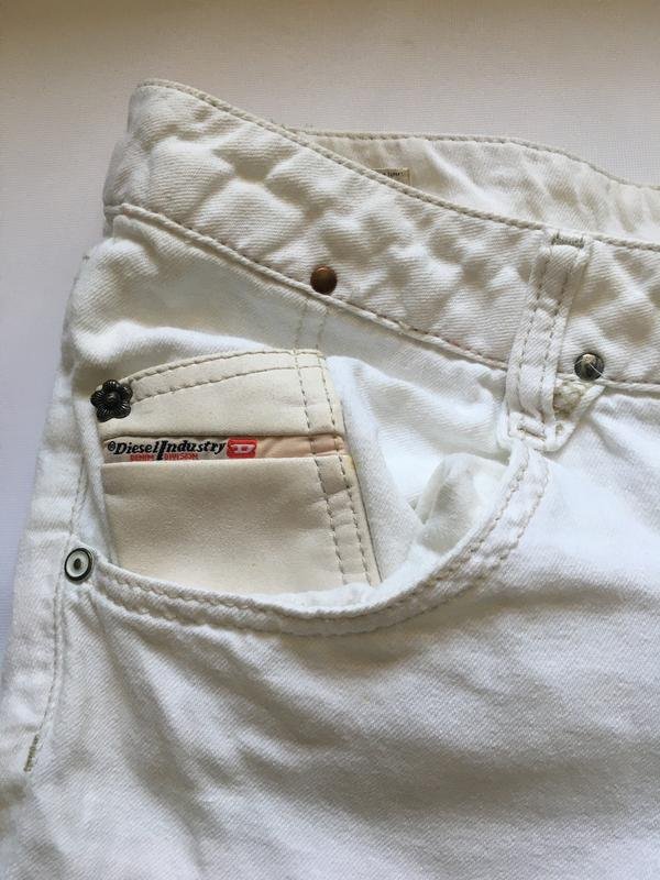 Donna Diesel Pantaloni Bianchi 32 / XXS / 40