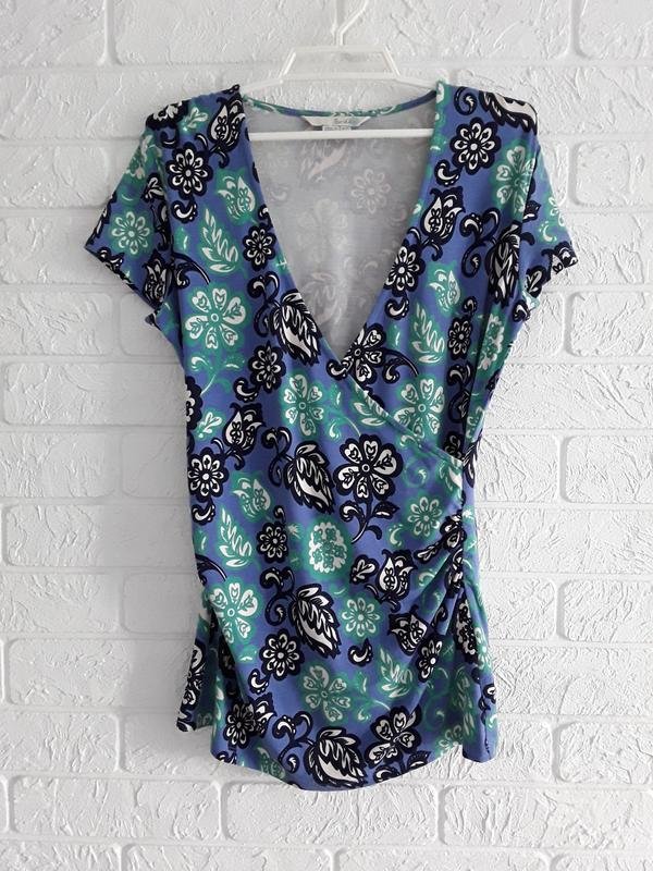 Femme Boden Chemise Turquoise Viscose 36