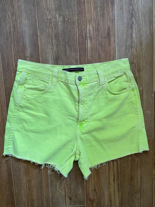 Женские Christopher Kane Шорты Салатовый 36 / S /