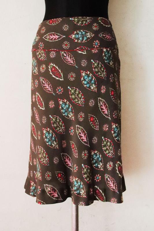 Women Cacharel Skirt Brown 36 / S / 44