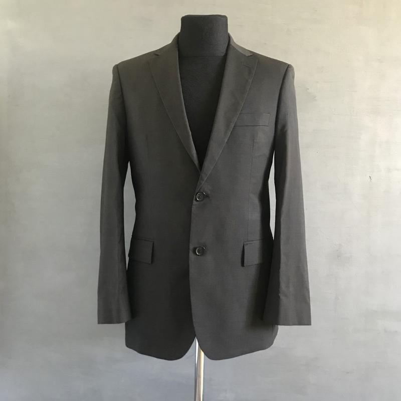 Мужской Hugo Boss Костюм Серый Шерсть 38 / M / 46