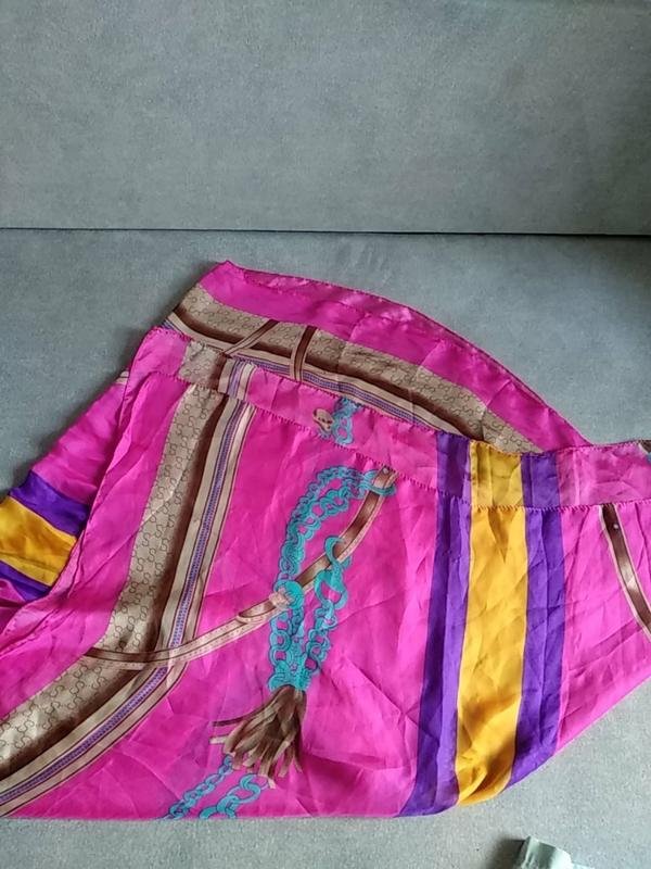 Damen Gucci Schal Rot Seide Einheitsgröße