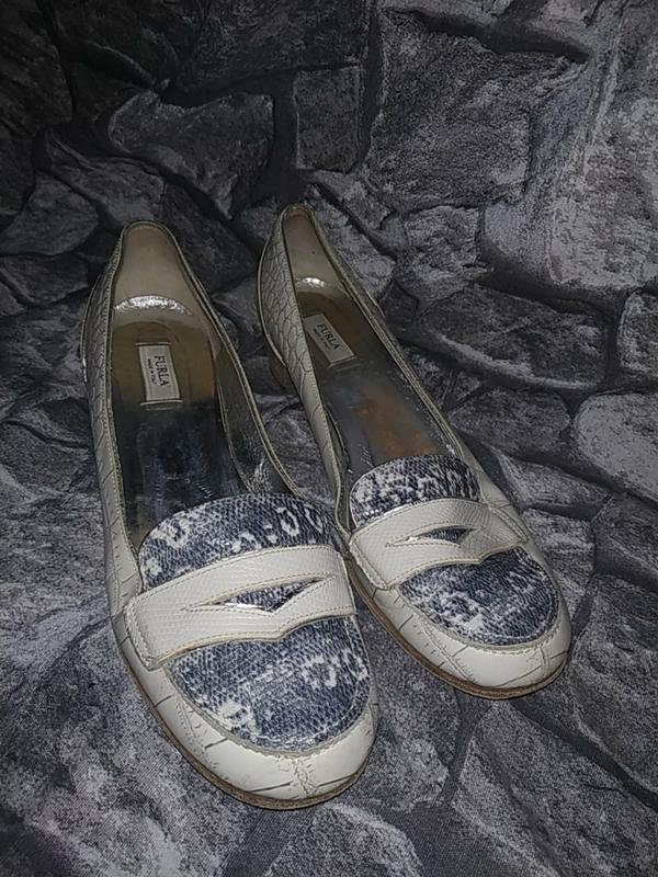 Damen Furla Absatzschuhe Weiß 40