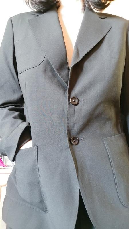Femme Banana Republic Blazer Noir Laine 38 / M /