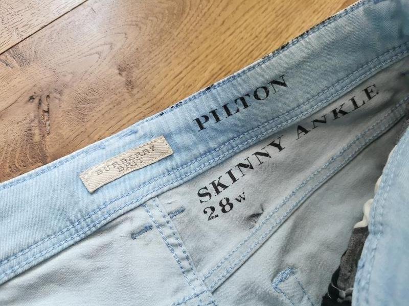 Donna Burberry Jeans Grigio 28 / M