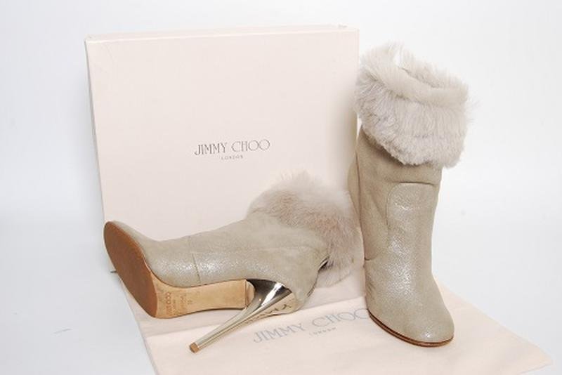 Damen Jimmy Choo Stiefel Beige 38