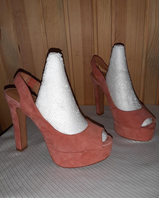 Women Ash Heels Pink Suede 39