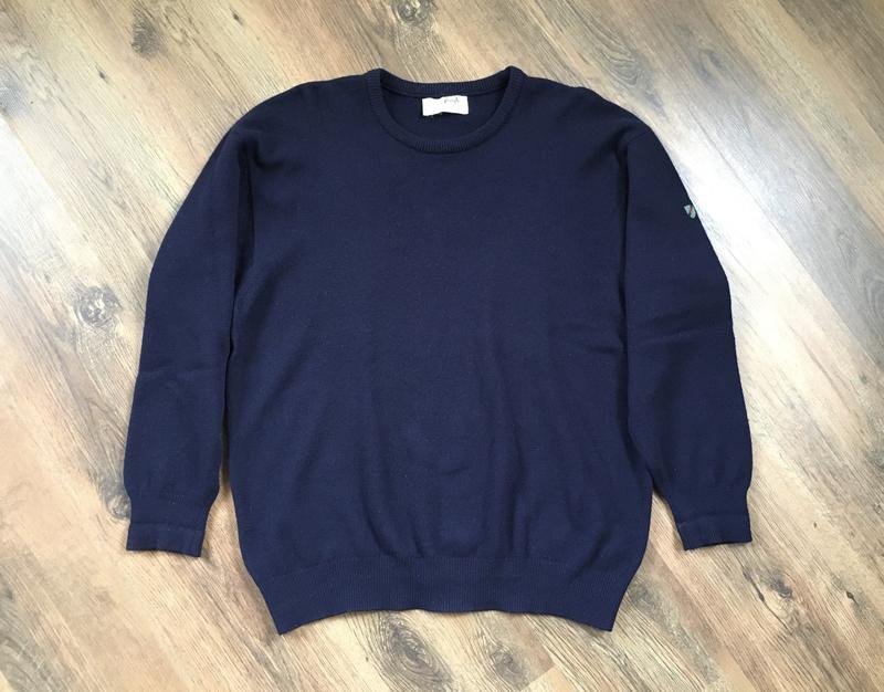 Herren Brioni Pullover Marineblau Wolle 38 / M /