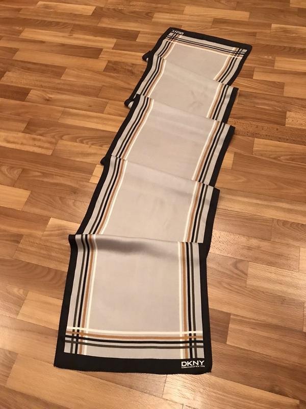 Femme DKNY Écharpe Grise Taille Unique