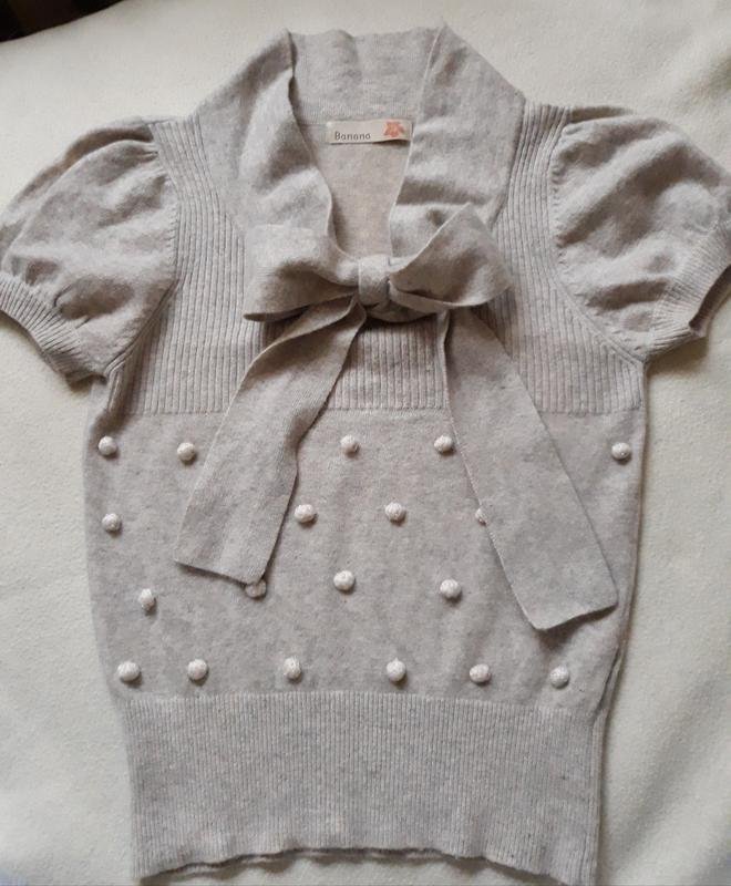 Femme Banana Republic Pull Gris Angora 32