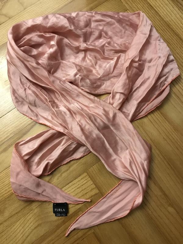 Women Furla Scarf Pink One size
