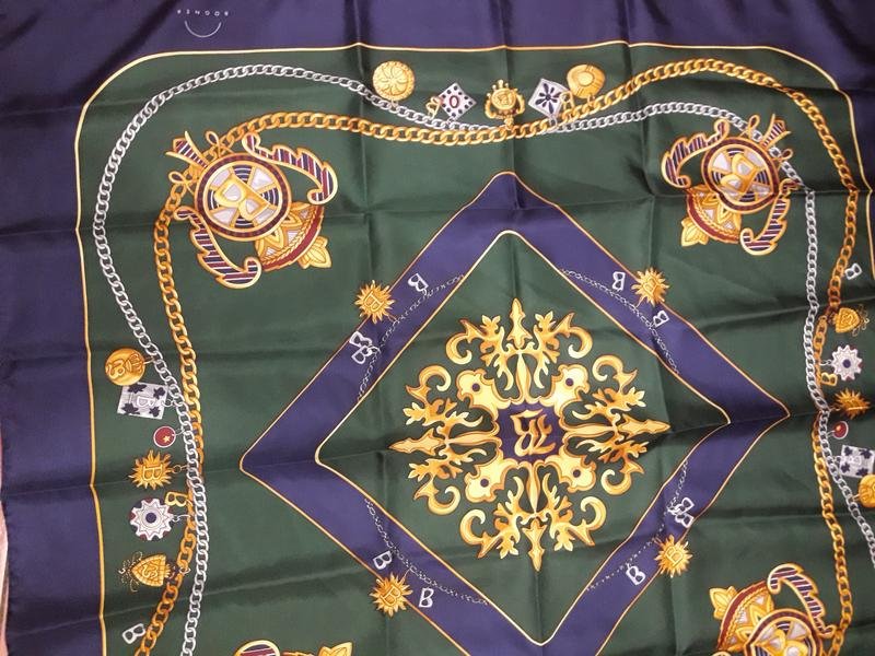 Женский Bogner Шарф Тёмно-синий Один размер