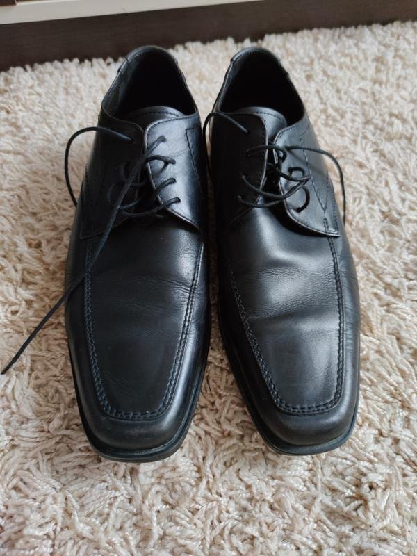 Homme Gabor Talons Noir Cuir 10,5