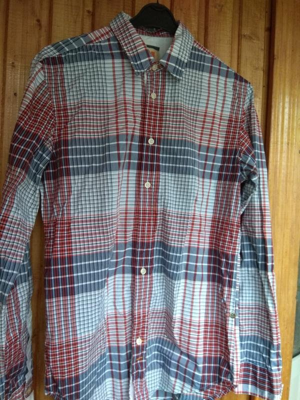 Homme BOSS Orange Chemise Multicolore Coton 38 / M