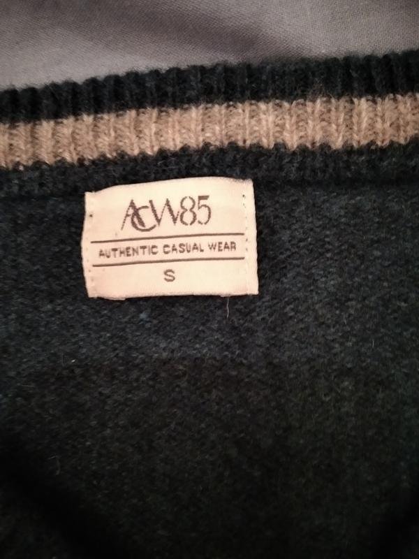 Женский ACW85 Пуловер Тёмно-синий Шерсть 36 / S /