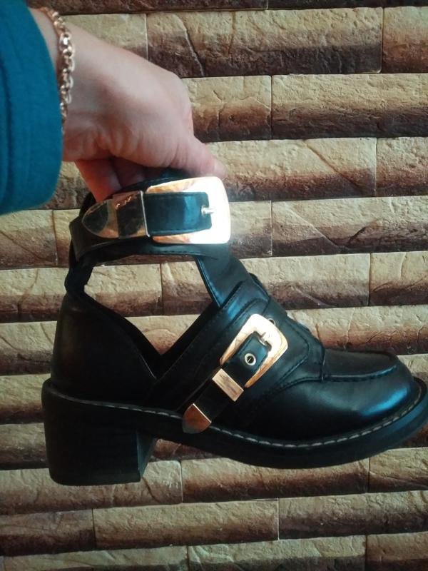 Damen Balenciaga Absätze Schwarz Leder 36.5