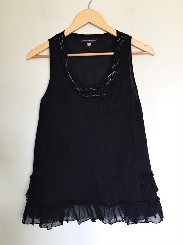 Femme Ermanno Scervino Chemise Noir 36 / S / 44